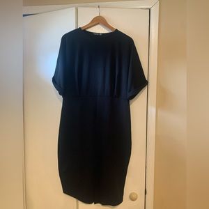Black Womens Midi Dress